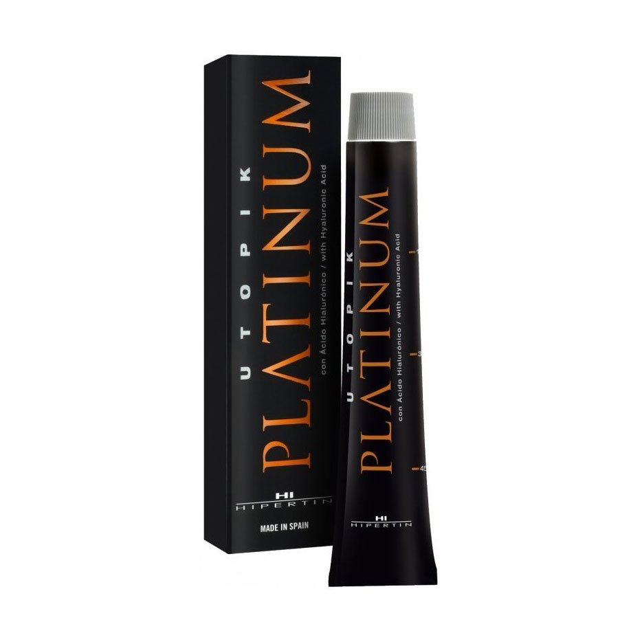 Перманентна фарба для волосся Hipertin Utopik Platinum з гіалуроновою кислотою, 5.71 Ash Sandy Light Cehstnut, 60 мл