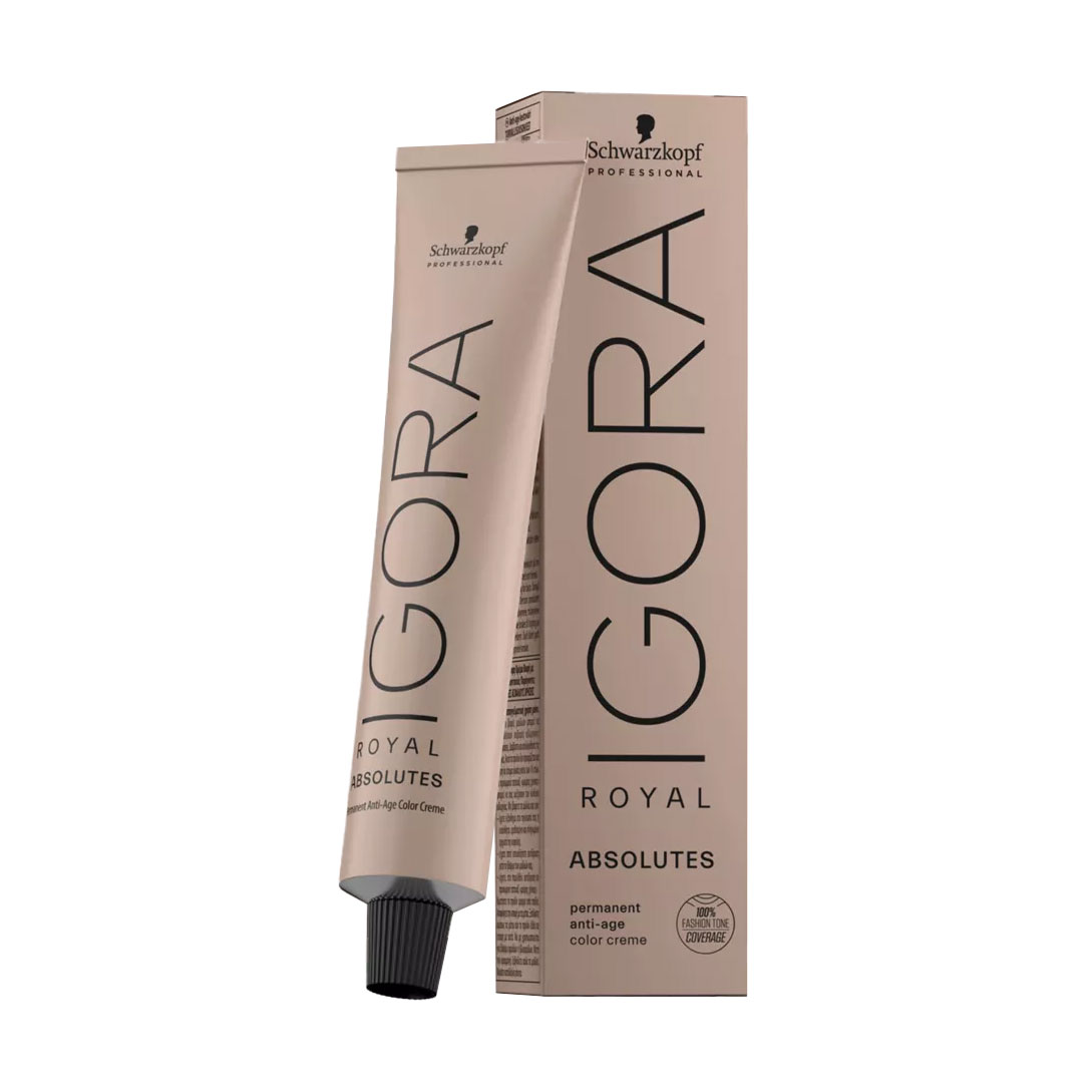 Перманентна фарба для волосся Schwarzkopf Professional Igora Royal Absolutes Permanent 9-140 Блондин сандре бежевий натуральний, 60 мл